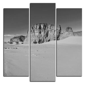 Obraz na plátně - Silnice v poušti - čtverec 3129QC (75x75 cm)