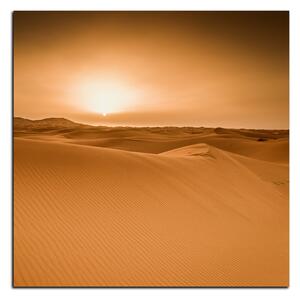 Obraz na plátně - Pouště Sahara - čtverec 3131A (50x50 cm)