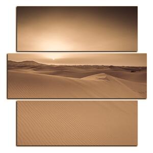 Obraz na plátně - Pouště Sahara - čtverec 3131FD (75x75 cm)