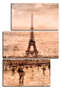 Obraz na plátně - Fotografie z Paříže - obdélník 7109D (105x70 cm)