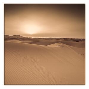 Obraz na plátně - Pouště Sahara - čtverec 3131FA (50x50 cm)