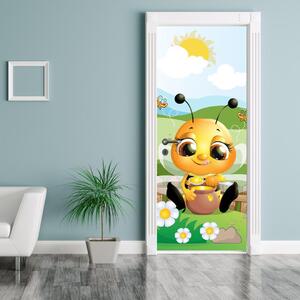 Fototapeta na dveře - Včelka (95x205cm)