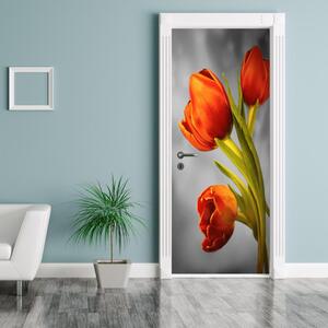 Fototapeta na dveře - Květ (95x205cm)