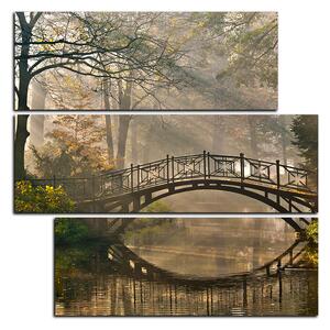 Obraz na plátně - Starý most - čtverec 3139D (75x75 cm)