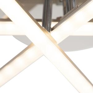 Designové stropní svítidlo z oceli včetně LED nastavitelné - Simona Sei