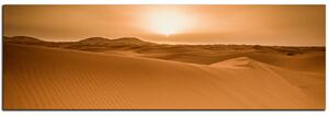 Obraz na plátně - Pouště Sahara - panoráma 5131A (120x45 cm)