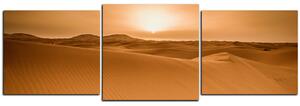 Obraz na plátně - Pouště Sahara - panoráma 5131D (150x50 cm)