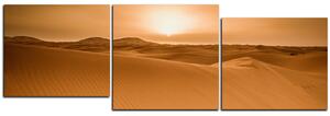 Obraz na plátně - Pouště Sahara - panoráma 5131E (90x30 cm)