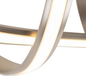 Designové stropní svítidlo ocelové stmívatelné vč. LED - Viola Due