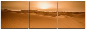 Obraz na plátně - Pouště Sahara - panoráma 5131B (150x50 cm)
