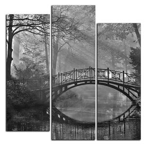 Obraz na plátně - Starý most - čtverec 3139QC (75x75 cm)