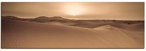 Obraz na plátně - Pouště Sahara - panoráma 5131FA (105x35 cm)