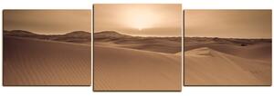Obraz na plátně - Pouště Sahara - panoráma 5131FD (90x30 cm)