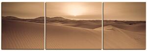 Obraz na plátně - Pouště Sahara - panoráma 5131FC (150x50 cm)