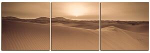 Obraz na plátně - Pouště Sahara - panoráma 5131FB (150x50 cm)