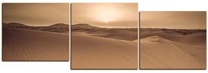 Obraz na plátně - Pouště Sahara - panoráma 5131FE (150x50 cm)
