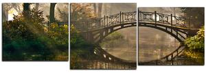Obraz na plátně - Starý most - panoráma 5139E (150x50 cm)
