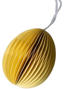 DBKD Papírové vajíčko Ovoid Yellow - Large DK386