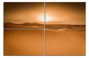 Obraz na plátně - Pouště Sahara 1131E (150x100 cm)