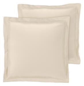 Livarno® Saténový potah na polštář, 60 x 50 cm, 2 kusy (béžová) (100406791005)