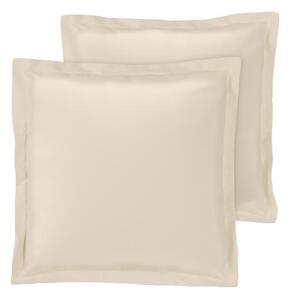 Livarno® Saténový potah na polštář, 60 x 50 cm, 2 kusy (béžová) (100406791005)