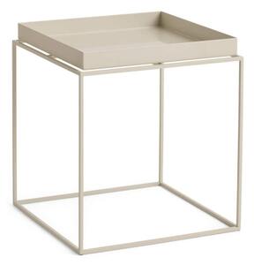 HAY Stolek Tray Table 40x40, warm beige