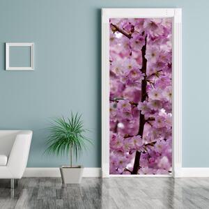 Fototapeta na dveře - květy jabloně (95x205cm)
