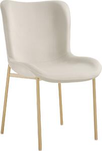 Tectake® Tessa čalouněná židle ergonomického tvaru s vysokým opěradlem 54 x 62 x 90 cm