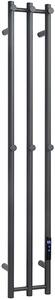Bemeta Design Elektrický sušák ručníků PILLAR 3, 1180 mm, tyč, 91W, nerez, černá - 704153110