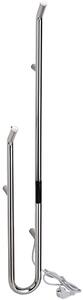 Bemeta Design Elektrický sušák ručníků AXIS, 1180 mm, tyč, 47W, nerez, lesk - 704153131