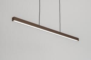 Závěsné LED svítidlo Corciano Brown (LMD)