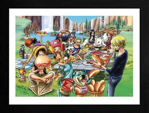 Obraz na zeď - One Piece - Hot Dog Party