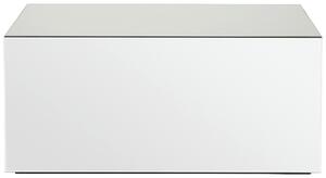 KONFERENČNÍ STOLEK, čiré, sklo, kompozitní dřevo, 100/50/45 cm MID.YOU - Konferenční stolky, Online Only