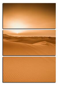 Obraz na plátně - Pouště Sahara - obdélník 7131B (120x80 cm)