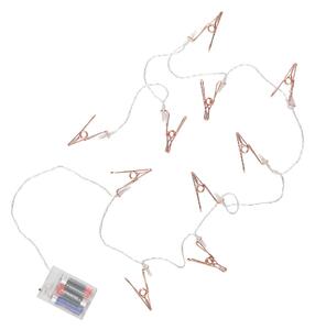 CLIP COUTURE LED Světelný řetěz s USB s klipsy 10 světel
