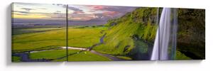 Obraz vodopádů (170x50 cm)