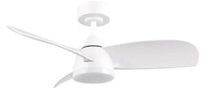 Trio Leuchten R62732131 HELSINKI - Stropní LED bílý ventilátor s dálkovým ovladačem, LED 20W, 2700-6000K, Ø 90cm (LED stropní ventilátor stmívatelný ovladačem s možností změny barvy světla)