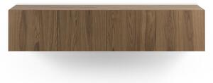 TV stolek v dekoru dubu v přírodní barvě 180x38x35 cm Daroca – Marckeric