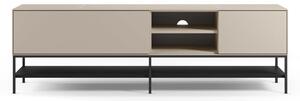 Krémový TV stolek 180x55x35 cm Amira – Marckeric