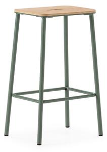 Zelené barové stoličky v sadě 2 ks (výška sedáku 65 cm) Abba – Marckeric