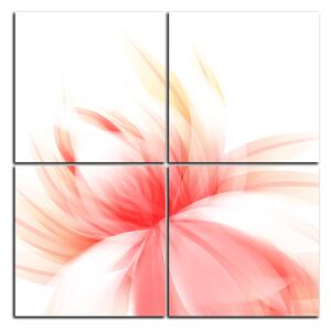 Obraz na plátně - Elegantní květ - čtverec 3147E (60x60 cm)