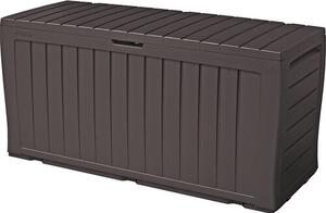 Keter Zahradní úložný box MARVEL PLUS 270l hnědý, 116,7 x 44,7 x 57 cm