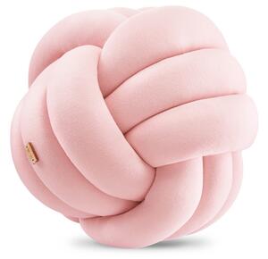 Woodnwool Polštářek uzel Ball, 32 cm Barva: pudrová růžová