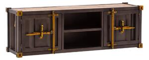 Sob nábytek - Kovový TV stolek 152 cm Oslo mango - A2605