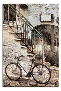 Obraz na plátně - Stará ulice v Itálii - obdélník 7153FA (100x70 cm)