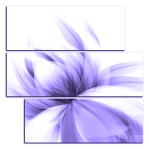 Obraz na plátně - Elegantní květ - čtverec 3147VD (75x75 cm)