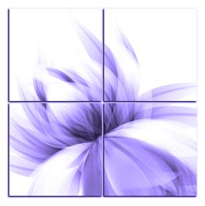 Obraz na plátně - Elegantní květ - čtverec 3147VE (60x60 cm)
