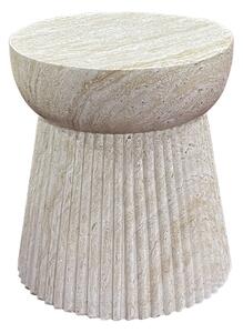 Kamenný kulatý zahradní stolek ø 37 cm Bonn – House Nordic