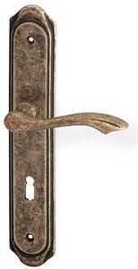 Kování ACT Rustik (patina bronz mat) Provedení: BB (dozický klíč), Rozteč: 90 mm