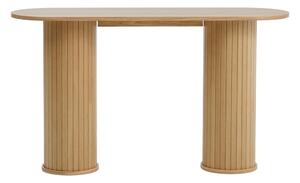 Konzolový stolek v přírodní barvě 40x130 cm Nola – Unique Furniture
